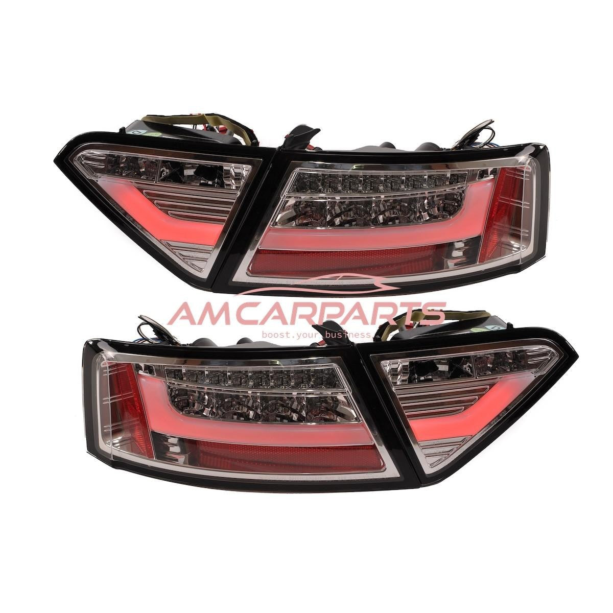 AMCP Pair LED Rear Lights Tail Lamps AUDI A5 8T Coupe Cabrio Sportback 07-09 LHD