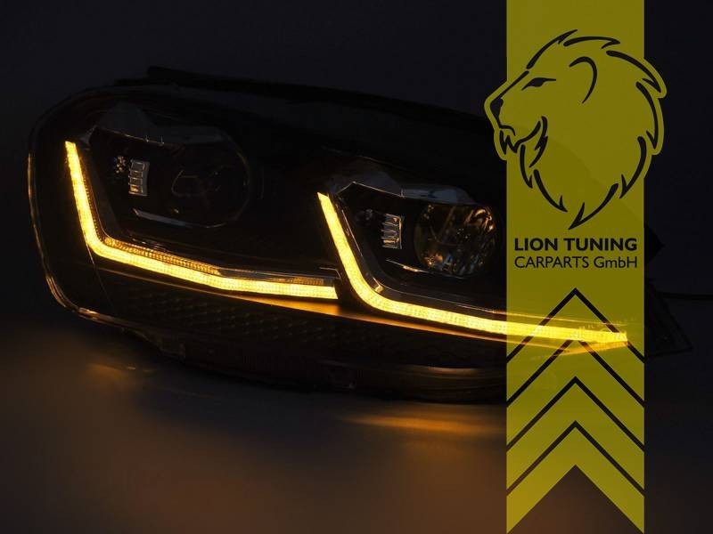 LTG Pair LED DRL Lightbar Headlights VW Golf 7 Facelift 7.5 5G1 BA5 17-19 LHD