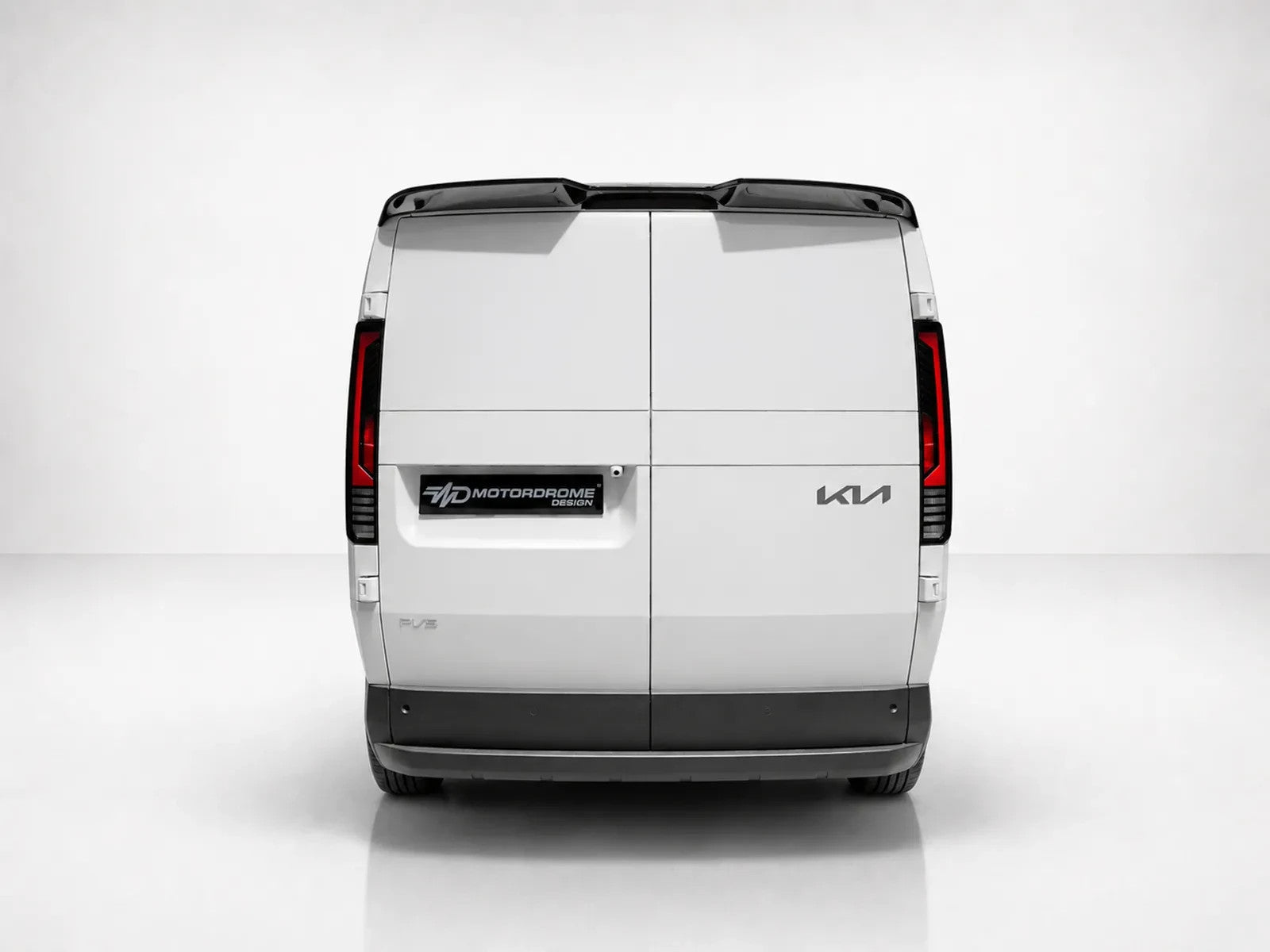 MTD Rear Wing Boot Roof Spoiler Barn Doors Kia PV5 Cargo 2025+ UNPAINTED