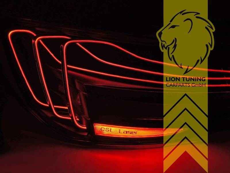 LTG Pair LED Rear Lights Tail Lamp BMW G22 Coupe G23 G26 Gran Coupe Black LHD