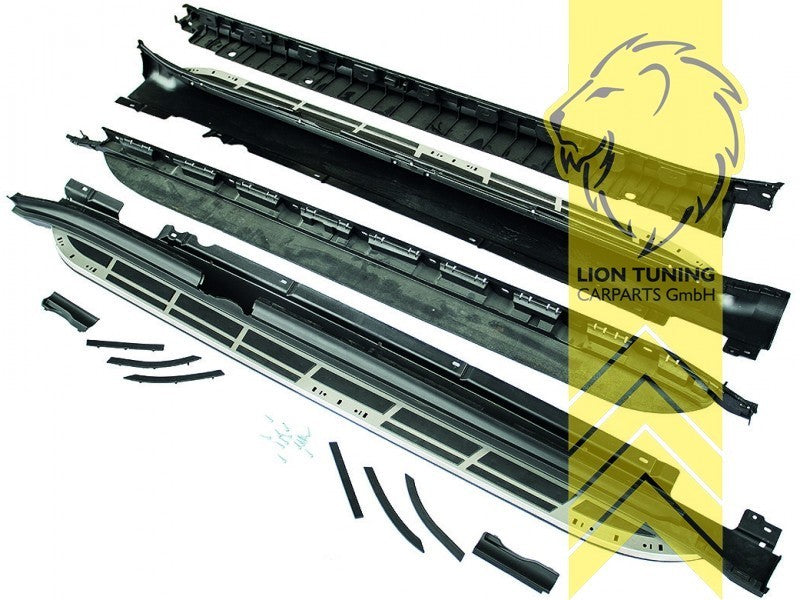 LTG Running boards, sills side boards set aluminium Porsche Macan 95B 14-18