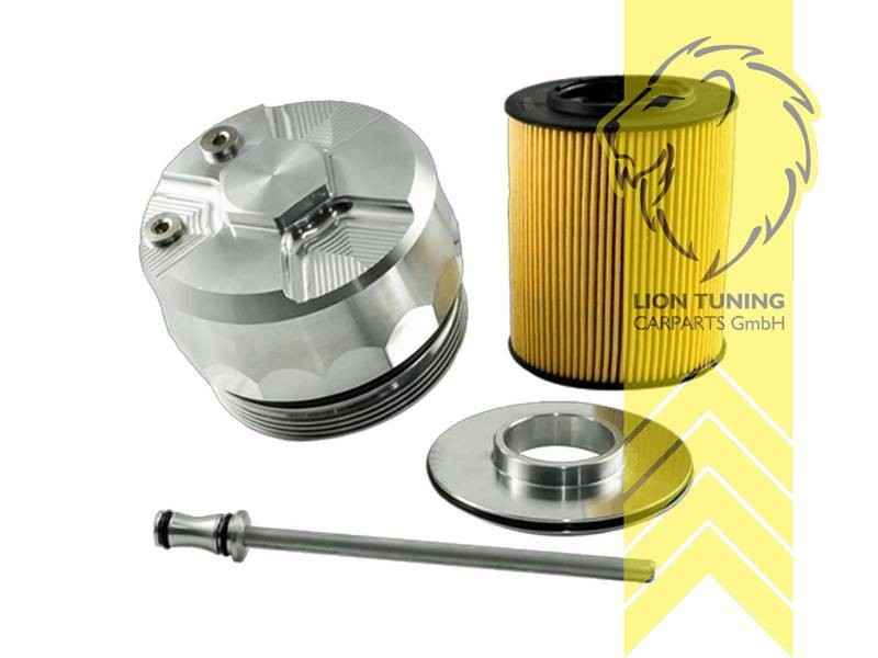 CNC Alum Oil Filter Cover Sensor BMW E36 E46 E39 E38 Z3 E36 Z4 E85 M52 M54 M56