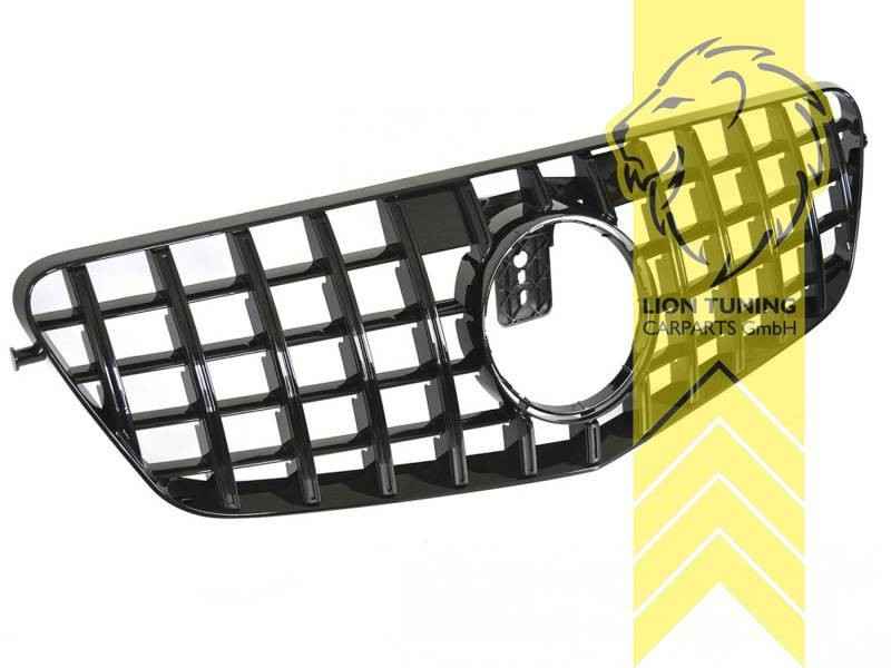LTG radiator grille Mercedes W212 E-Class glossy black grill 09-13 ABS