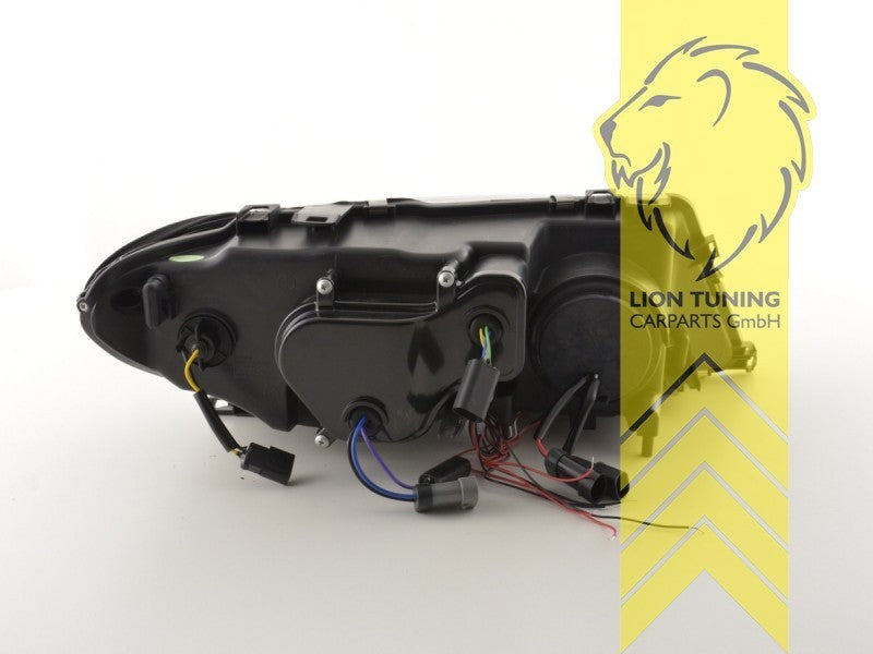 LTG LED DRL XENON HID Headlights BMW E46 FL LCI 03-07 Coupe Cabrio Chrome LHD