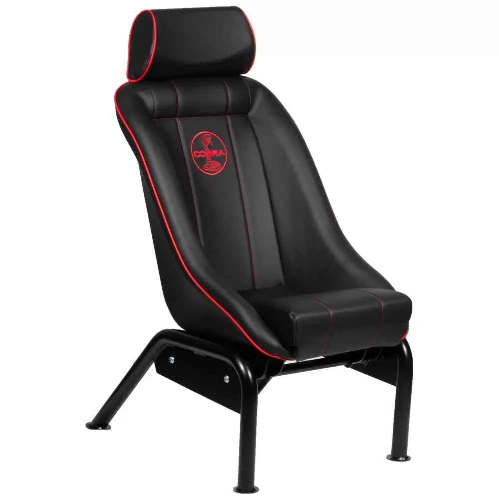 1 Cobra Classic Lounger Black Classic Car Retro Vintage Resto Sports Bucket Seat