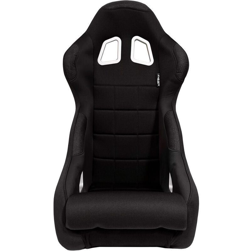 AUTOSTYLE x1 Single Universal Single Sports Bucket Seat BLACK fixed back runners