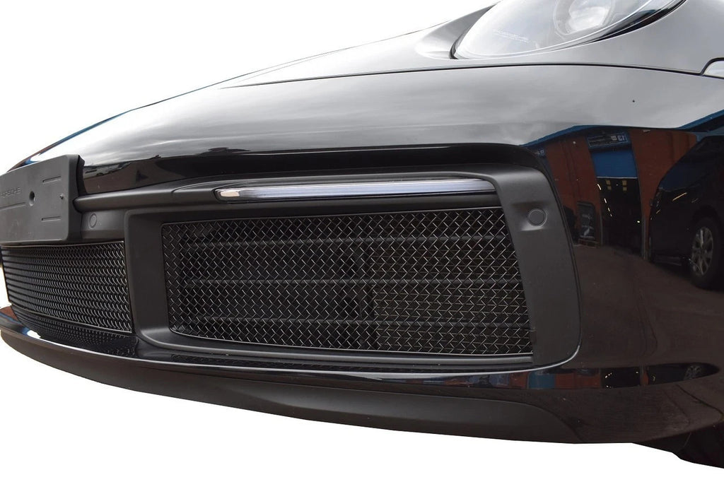 ZUNSPORT ZPR85619P Black Front Grille Set PORSCHE CARRERA 992 C2 C2S C4 C4S 3pcs