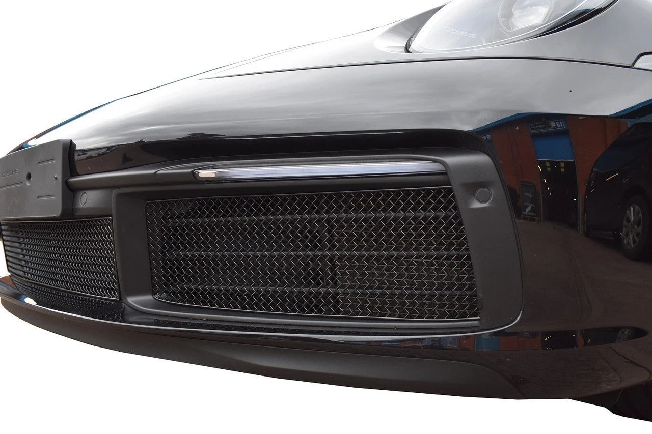ZUNSPORT ZPR85619P Black Front Grille Set PORSCHE CARRERA 992 C2 C2S C4 C4S 3pcs