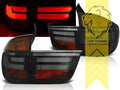 LTG DEPO LED Rear Lights Tail Lamps BMW E70 X5 black facelift LCI look 07-13 LHD