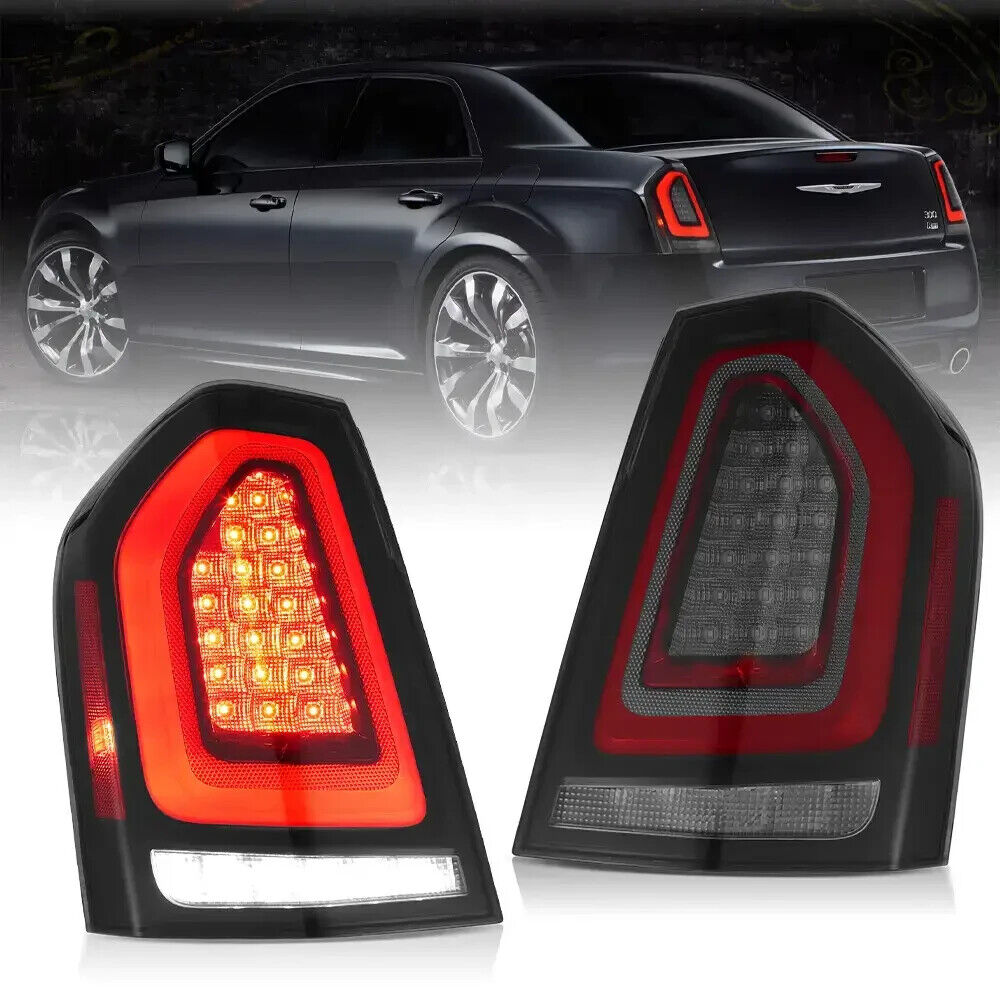 VLAND 11-14 Chrysler 300 & Lancia Thema Lightbar LED DRL Rear Lights Tail Lamps
