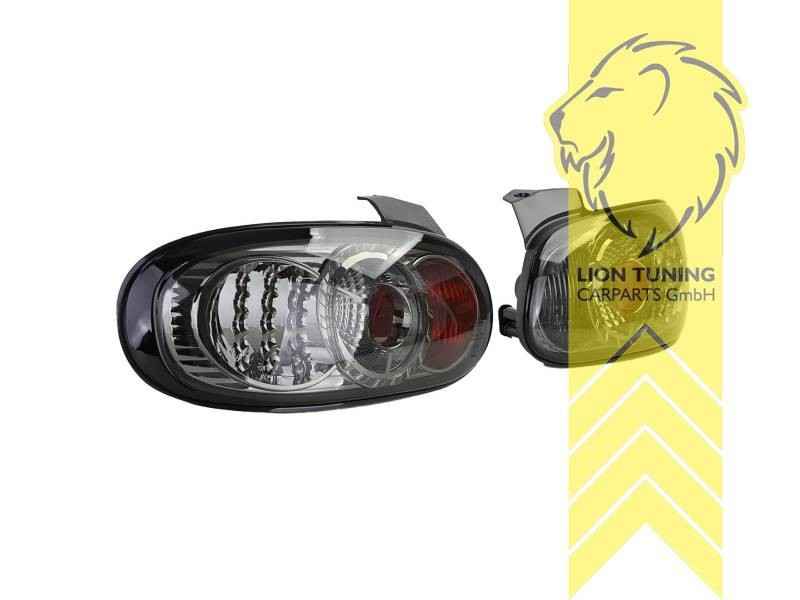 LTG Aftermarket Halogen Rear Lights Tail Mazda MX5 NB 2 MK2 Miata MX-5smoke LHD