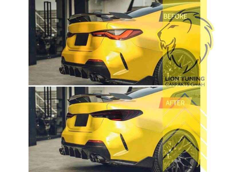 LTG Pair LED Rear Lights Tail Lamp BMW G22 Coupe G23 G26 Gran Coupe Black LHD