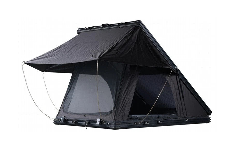WEIER Aluminum Clamshell Hard Shell Triangle Roof Top Tent 2P + Mattress Ladder