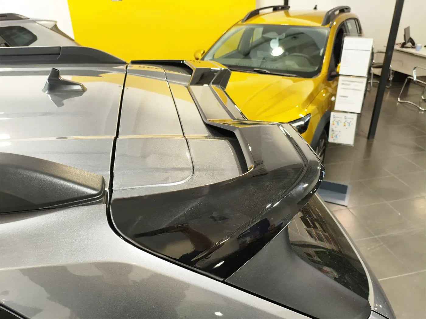 MTD Rear Wing Roof Spoiler Dacia Duster 3 Mk3 PU UNPAINTED