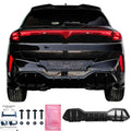 OW  Rear Bumper Diffuser Splitter Styling CUPRA Terramar Mk1 25+ ABS Gloss Black