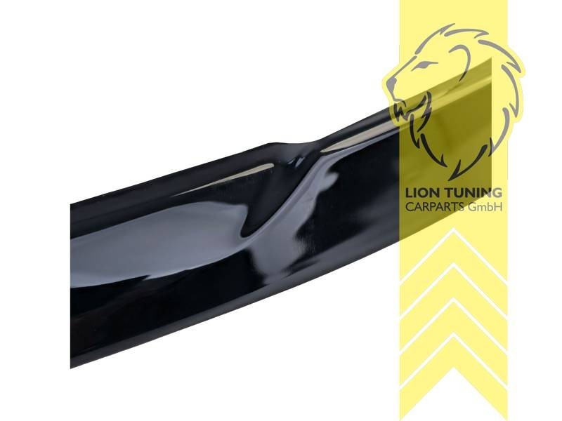 LT Headlight eyebrow covers shades trims VW Tiguan AD1 16-20 glossy black ABS