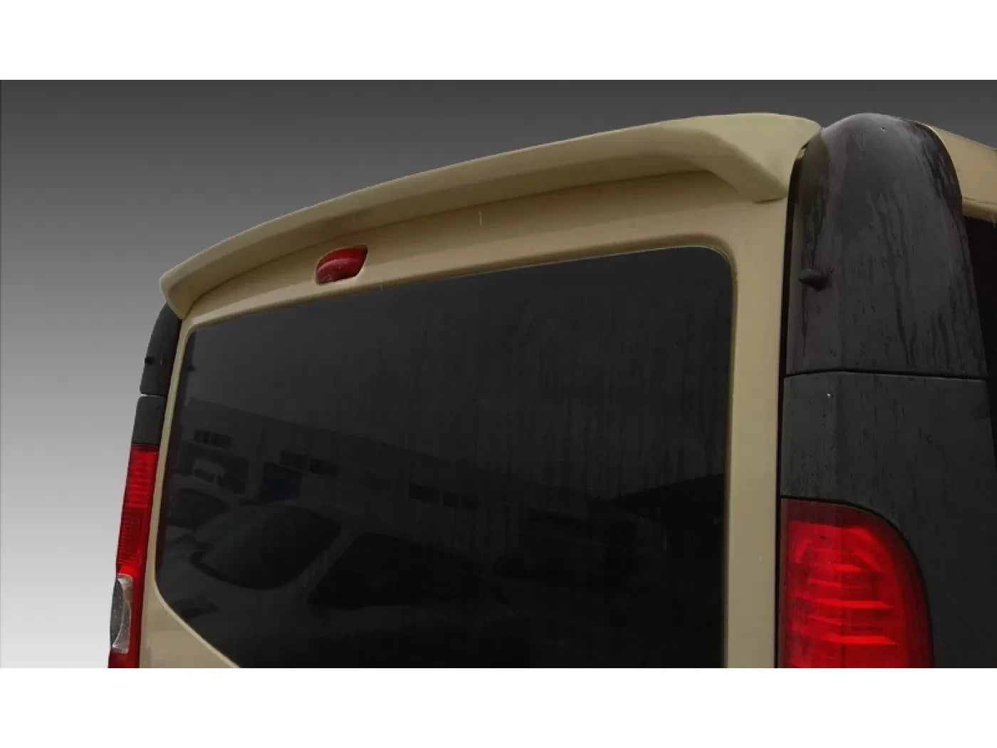 Motordrome Design Rear Wing Boot Roof Spoiler Renault Trafic Mk3 2014+ Unpainted