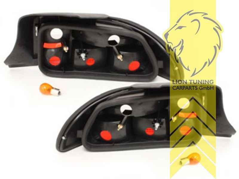 LTG Pair Halogen Rear Lights Tail Lamps BMW Z3 Roadster black LHD