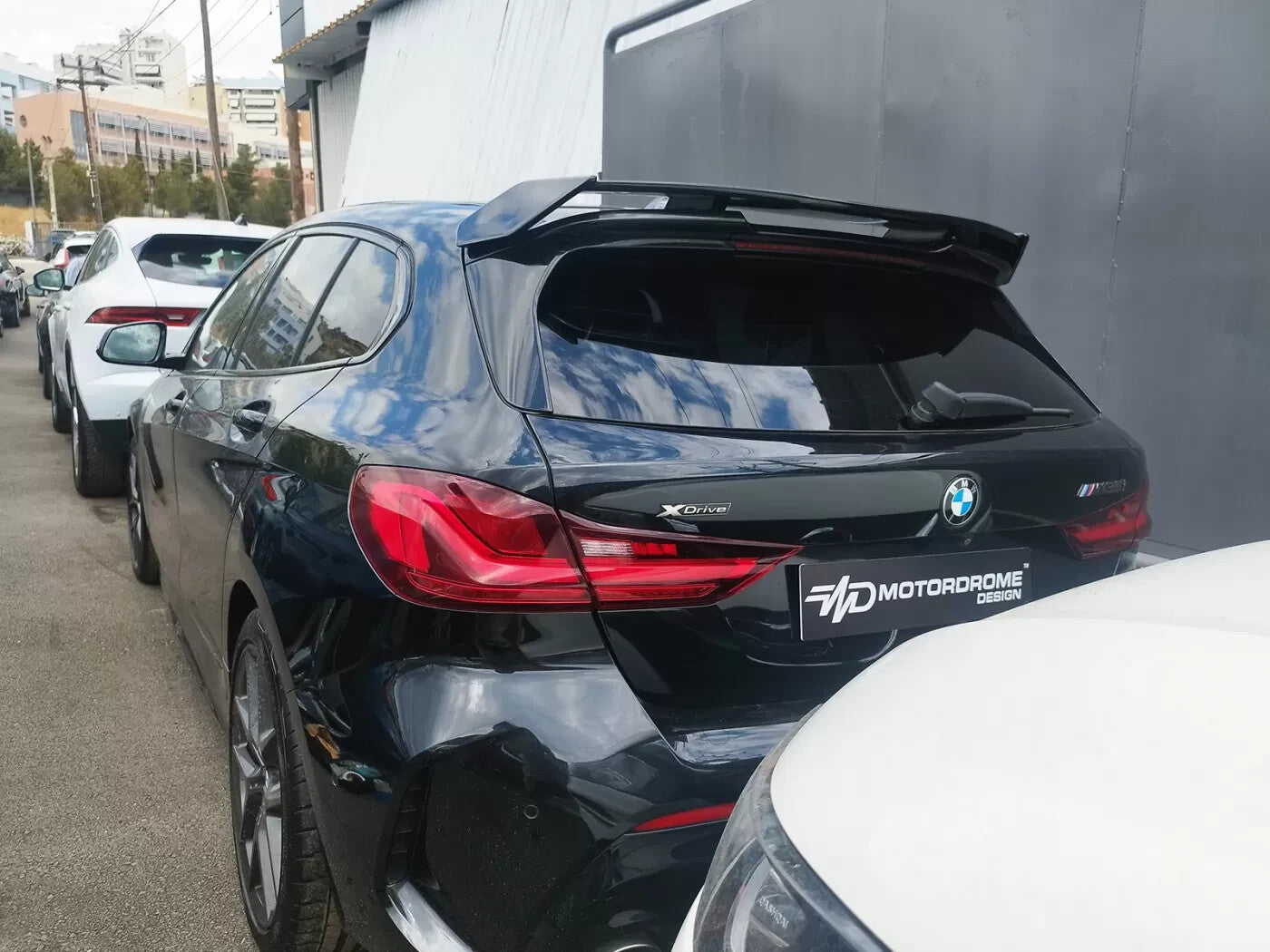 Motordrome BMW 1 Series M135i / 128ti / M-Pack Roof Rear Boot Hatch Spoiler Wing