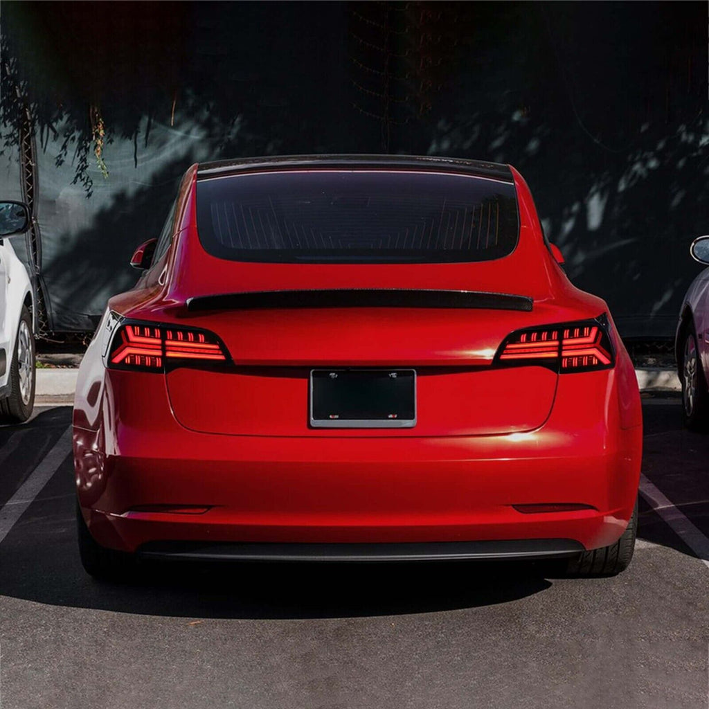 VLAND 17-22 Tesla Model 3 & 20-22 Tesla Model Y Lightbar LED DRL Rear Lights Tail Lamps LHD