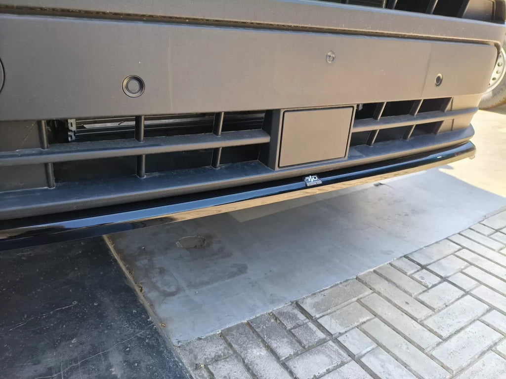 Motordrome Front Splitter Diffuser VW Crafter Mk2 Facelift Gloss Black
