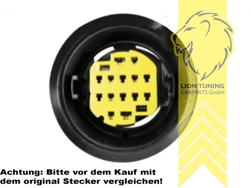 LTG Pair LED DRL Lightbar Headlights Fiat Grande Punto type 199 05-08 black LHD