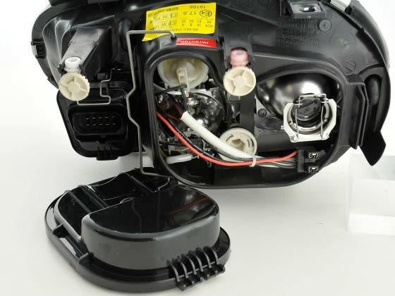 FKA Pair DEPO Headlights VW Golf 4 1J 98-03 black Universal RHD LHD
