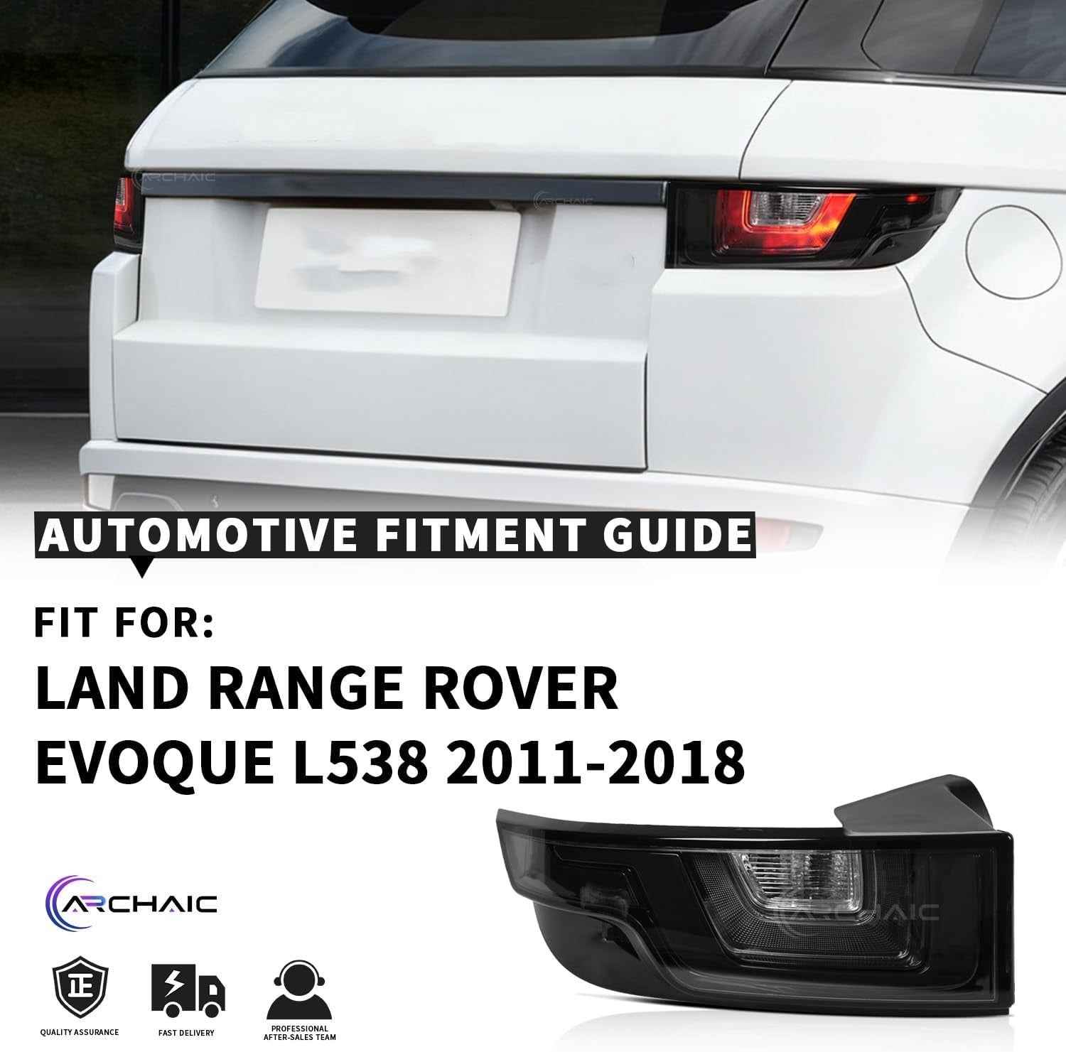 AC Pair Seq Anim LED DRL Rear lights Land Range Rover Evoque L538 11-18