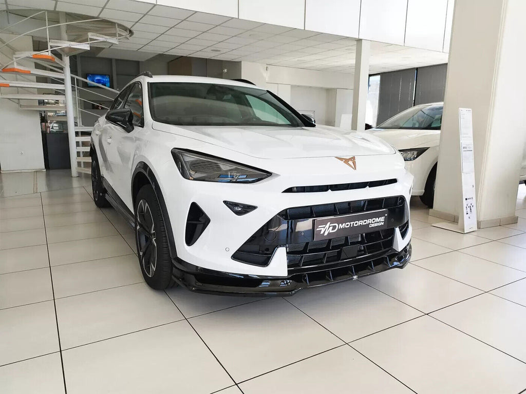 Motordrome Design Front Splitter V.1 Cupra Formentor Mk1 Facelift Gloss Black