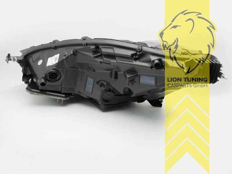 LTG Pair LED Halo DRL Headlights for Tesla Model 3 5YJ3 18-23 Black EXPORT ONLY