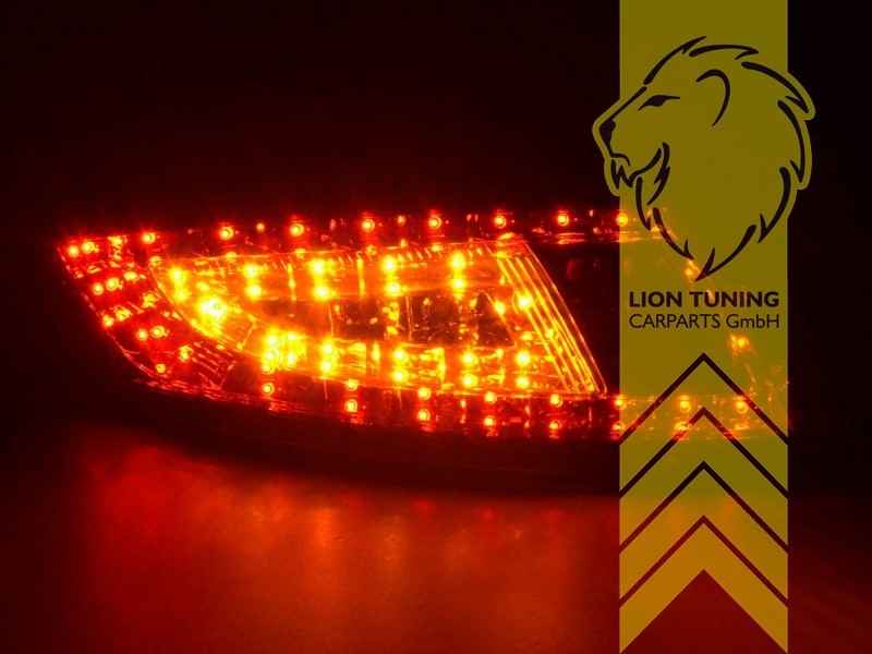 LTG Pair LED Rear Lights Tail Lamps Porsche 911 Type 997 04-08 red smoke LHD