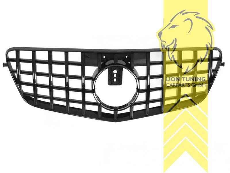 LTG radiator grille Mercedes W212 E-Class glossy black grill 09-13 ABS