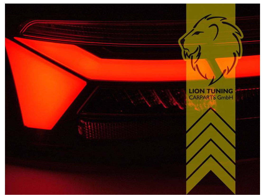 LT Set LED DRL Rear lights Tail Lamps Audi A5 8T 8F Coupe Cabrio Sportback black