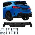 OW Rear Bumper Diffusor BMW 1 Series F40 M-Pack M135i 19-24 Gloss Black