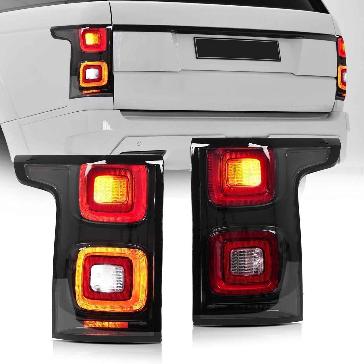 AC Pair Seq Anim LED DRL Rear lights Tail Lamp Land Range Rover Vogue L405 13-21