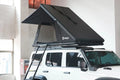 WEIER Aluminum Clamshell Hard Shell Triangle Roof Top Tent 2P + Mattress Ladder