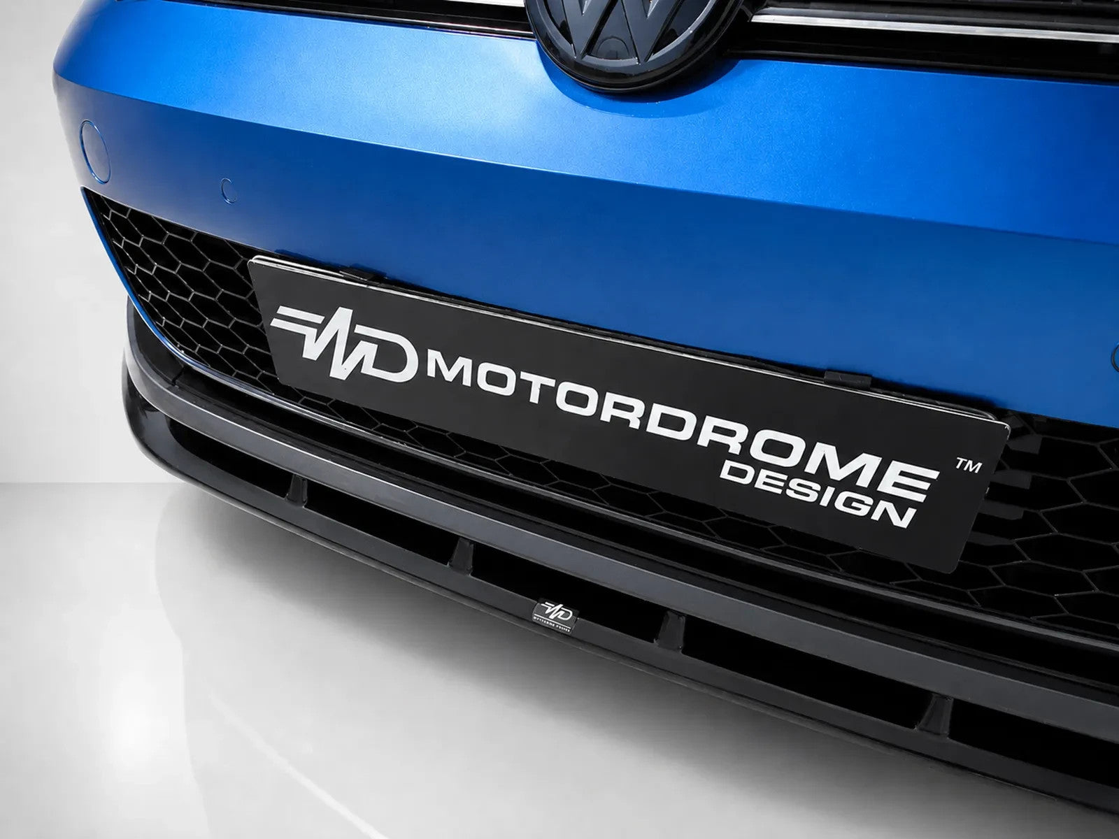 MTD Front Bumper Splitter Golf Mk7 GTI / GTD 13-16 Gloss Black ABS