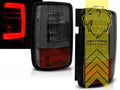 LT Set LED Lightbar REAR LIGHTS Tail Lamps VW Caddy 3 04-15 black smoke LHD