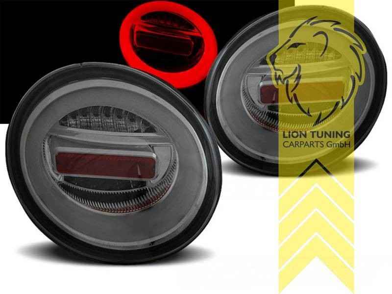 LTG Pair LED Rear Lights Lamps VW New Beetle 9C1 1C1 1Y7 98-05 black smoke LHD