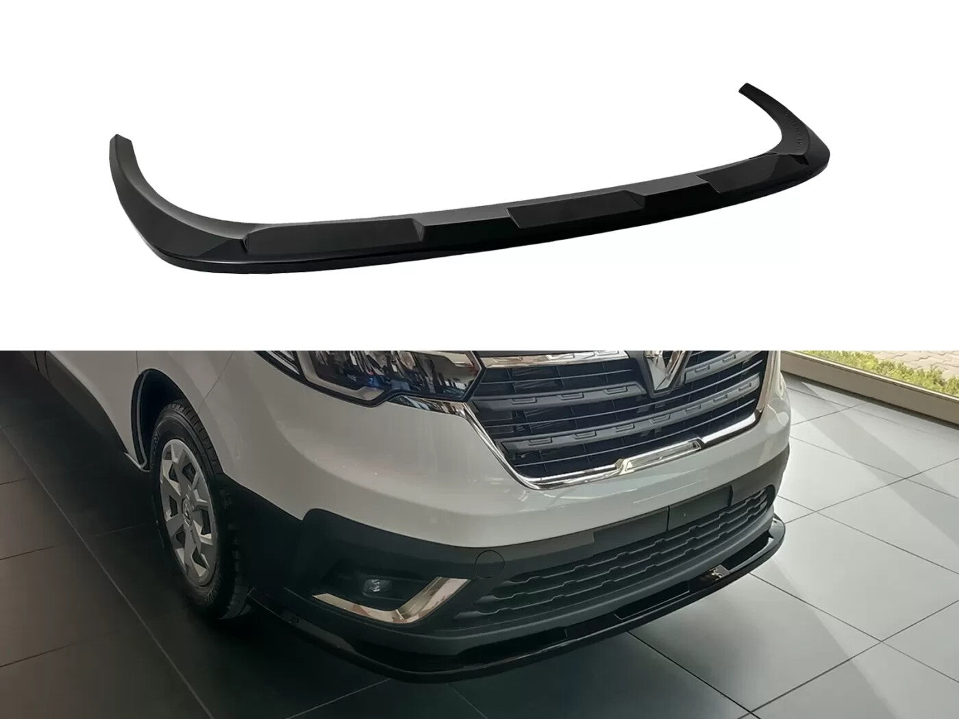 Motordrome Design Front Bumper Lower Splitter Renault Trafic Mk3 Facelift 22+