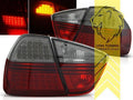 LT Pair LED Lightbar DRL Rear Lights Tail Lamps BMW E90 sedan red smoke 05-08