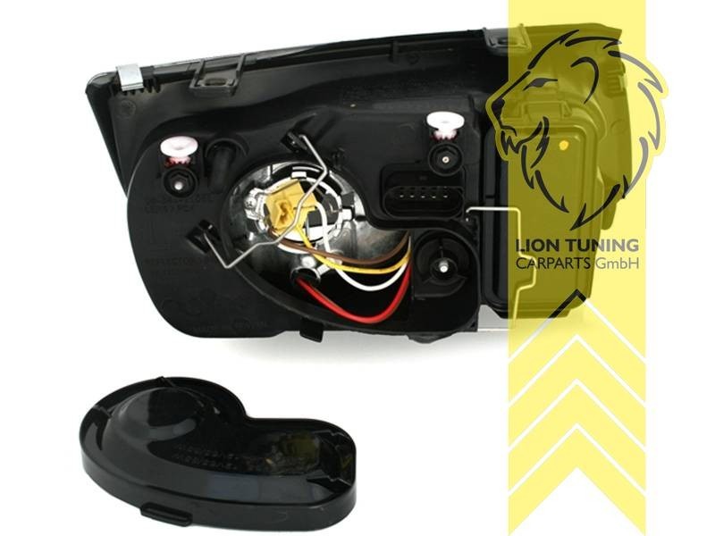 LTG Pair DEPO Halogen Headlights VW Bora Saloon Variant black 1J2 1J6 98-05 LHD