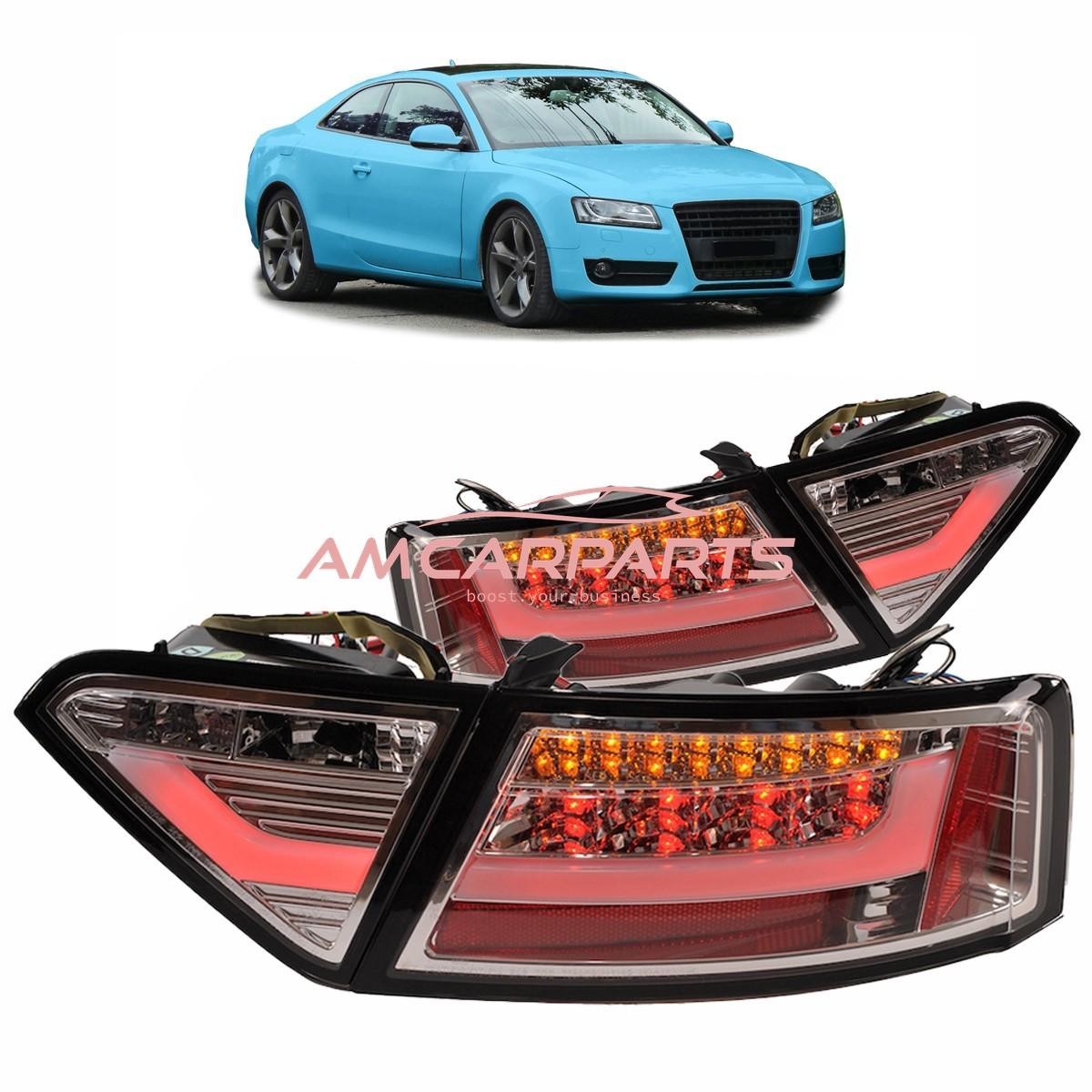 AMCP Pair LED Rear Lights Tail Lamps AUDI A5 8T Coupe Cabrio Sportback 07-09 LHD