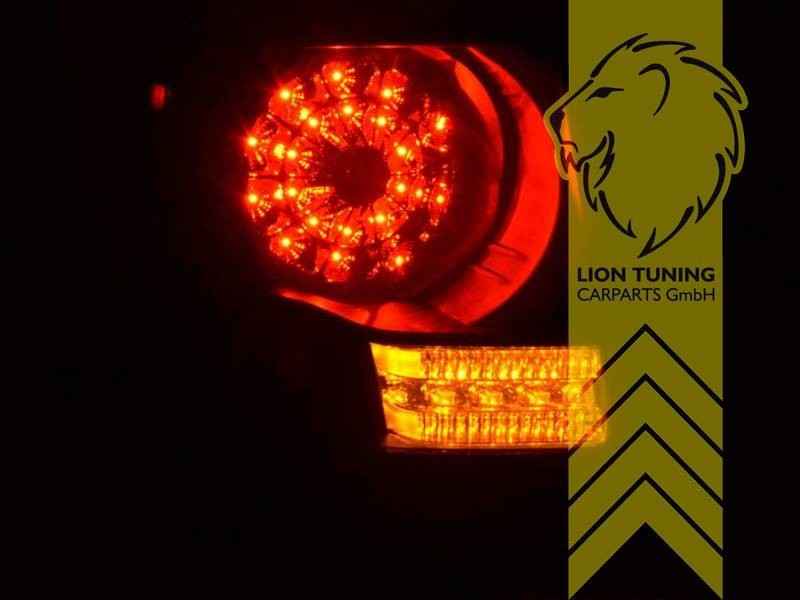 LT Pair DYNAMIC LED DRL Rear Tail Lights Range Rover 3 LS 05-13 Black Smoke LHD