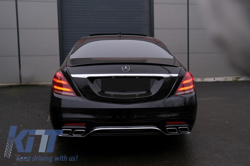 KT Pair LED Sequential Rear Lights Tail Lamps Mercedes S-Class W222 13-17 LHD