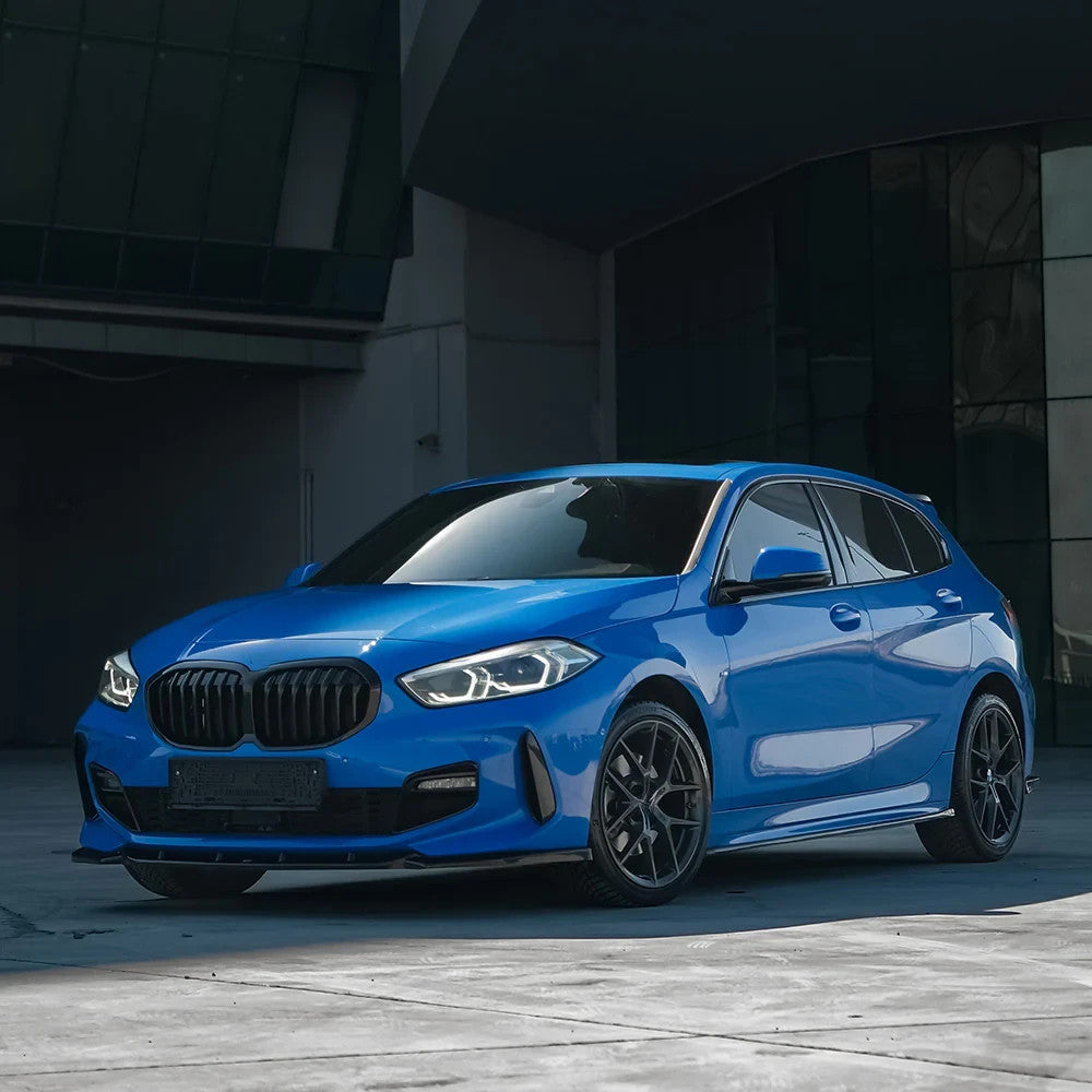 OW Front Bumper Lip Splitter BMW 1 Series F40 M-Pack 19-24 M135i Gloss Black