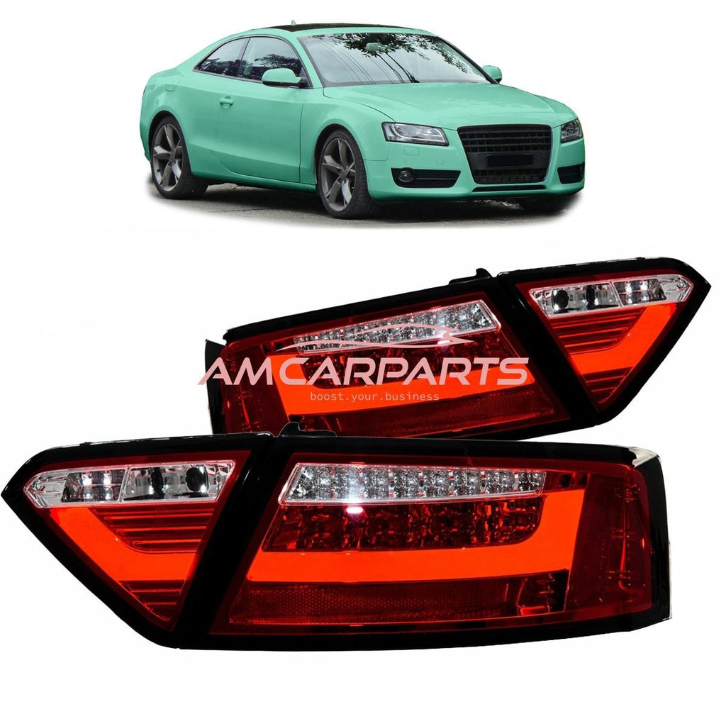 AMCP Pair LED Rear Lights Tail Lamps AUDI A5 8T Coupe Cabrio Sportback 07-09 LHD