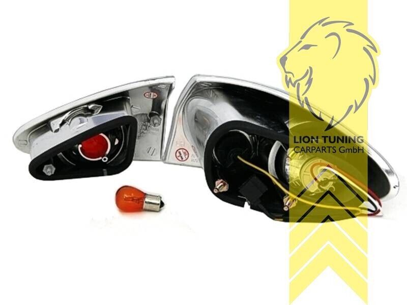 LT Pair Halogen Rear Lights Tail Lamps Alfa Romeo 147 black 937 00-04 LHD