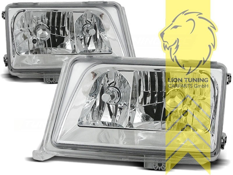 LTG Pair EE Halogen Headlights Mercedes W124 S124 C124 A124 E-Class 93-97 LHD