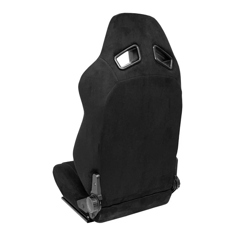 ATST x1 LH Luxe Universal Bucket Seat Black Alcantara Suede Edition + slides